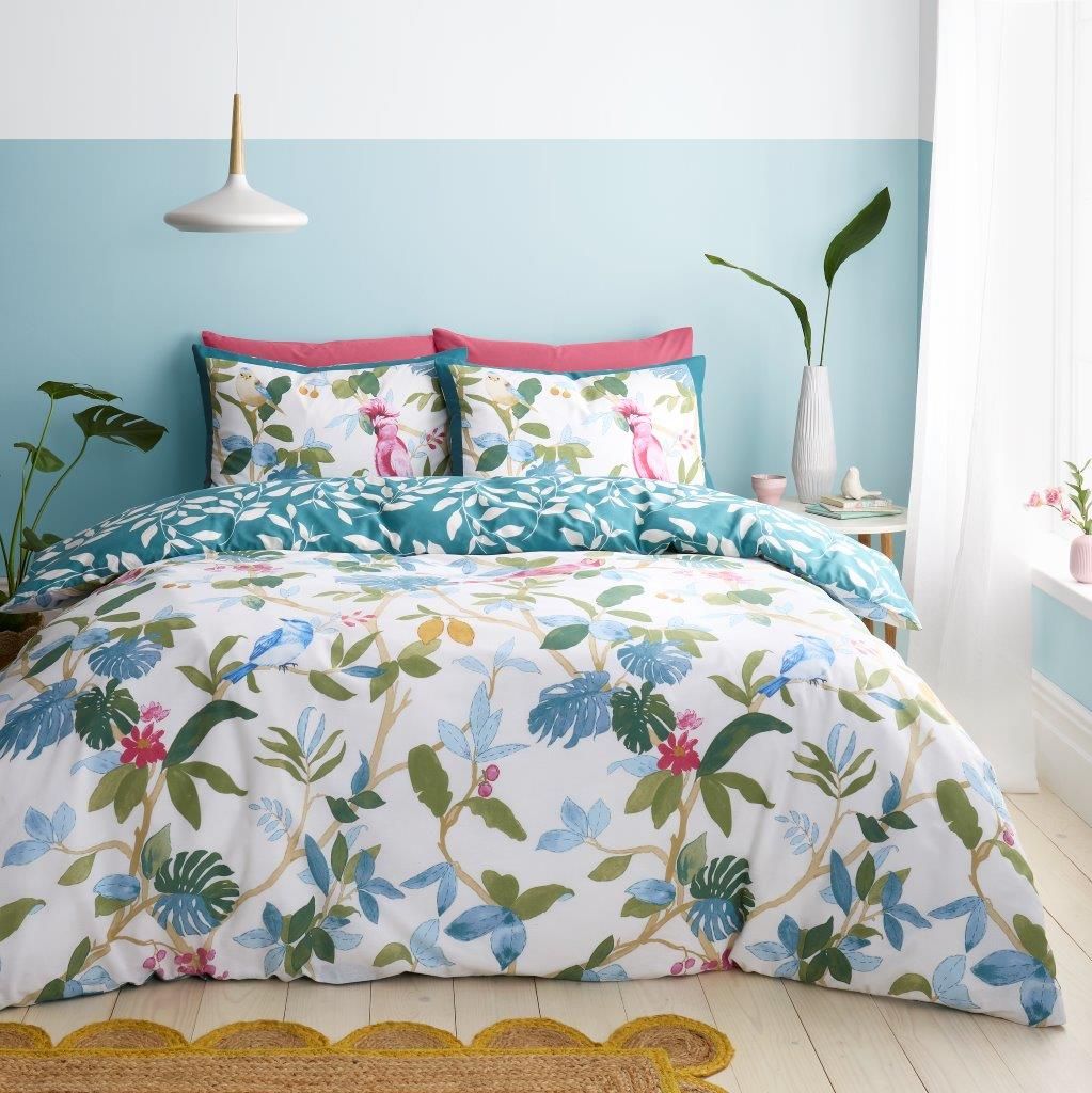 GAVENO CAVAILIA Ida Printed Duvet Cover in Green