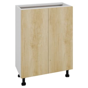 Wickes Broxwood Natural Oak Standard Depth Base Unit - 600mm