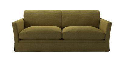 Otto 3 Seat Sofabed in Mossymere Norfolk Cotton - sofa.com