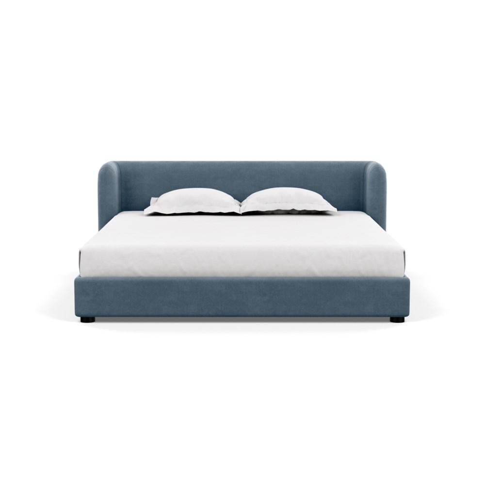 Heal's Group Bed Super King Capelo Linen-Cotton Mineral