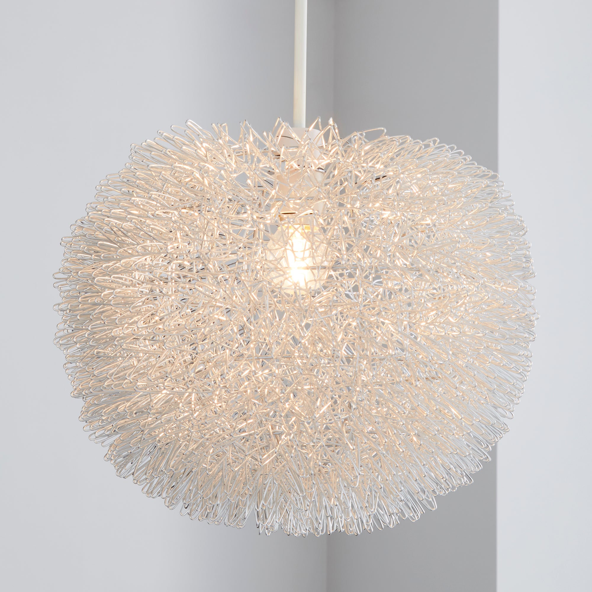 Urchin Ball Silver Easy Fit Pendant Silver
