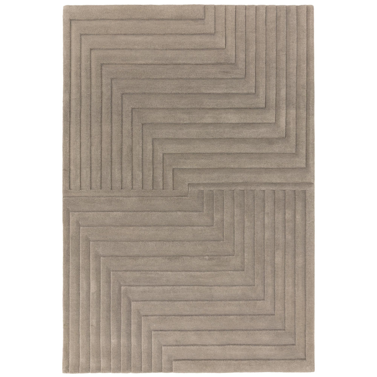 Form Rug, Silver