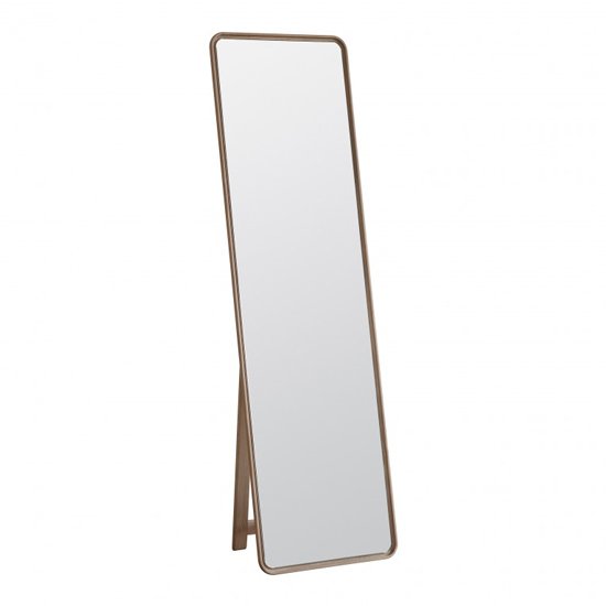 Kingham Cheval Mirror With Stand In Oak