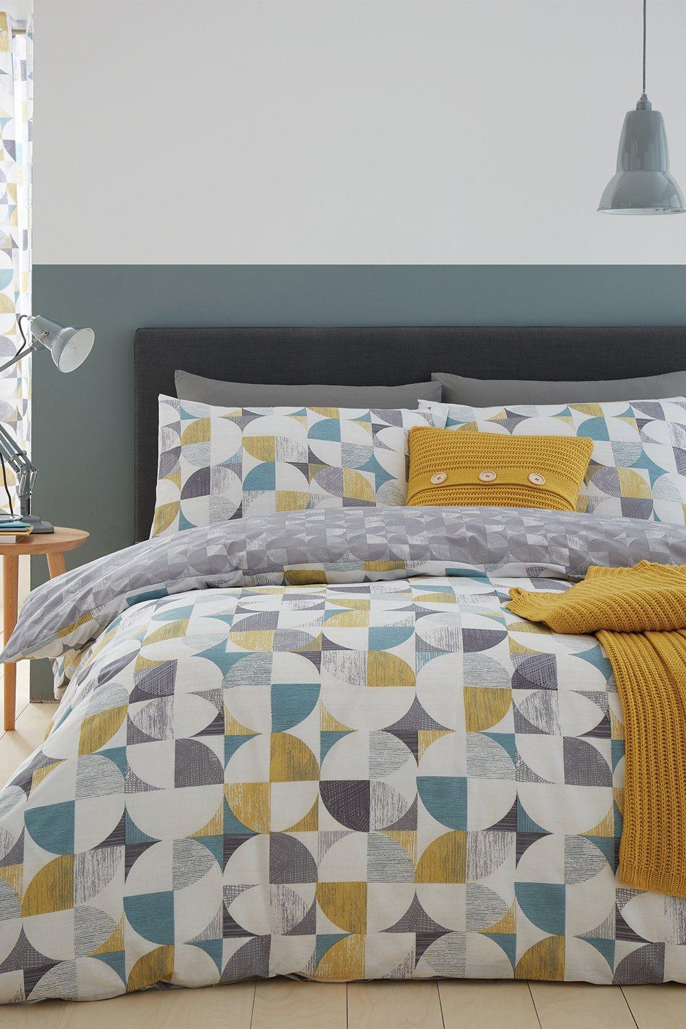Retro Double Duvet Set