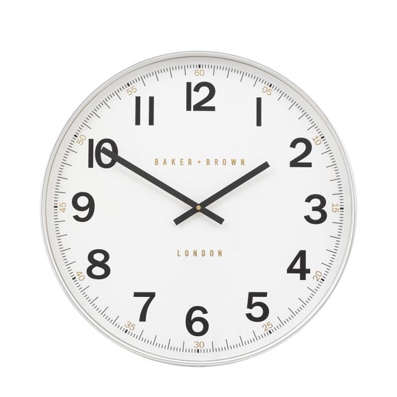 Cedar & Sage Whitby Round Wall Clock