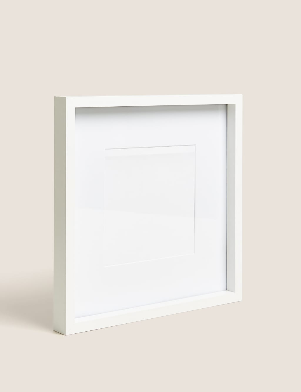M&S Square Photo Frame 6 x 6 inch White