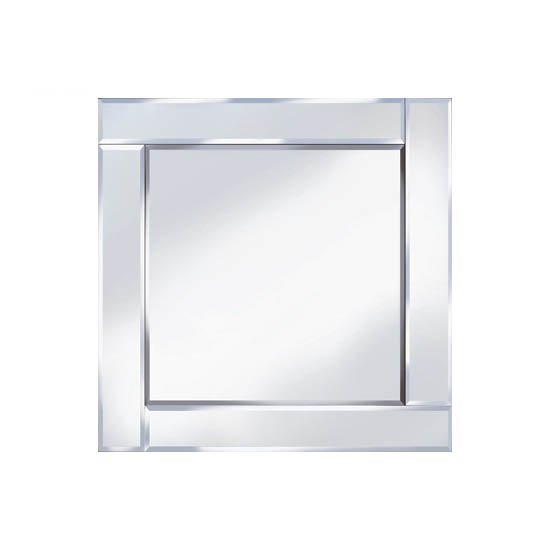 Bevelled 60x60 Square Wall Mirror