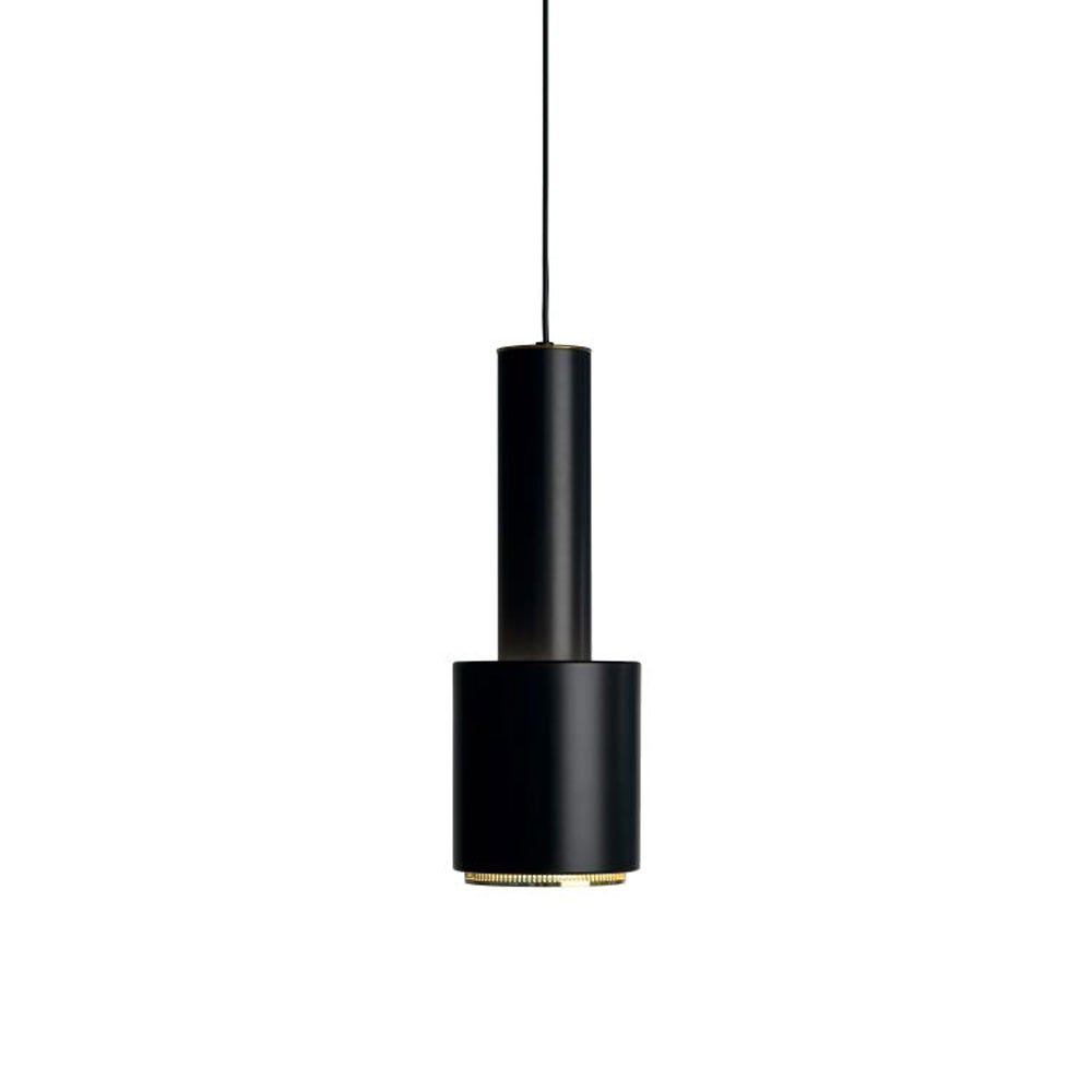 Artek A110 Hand Grenade Pendant Black / Brass
