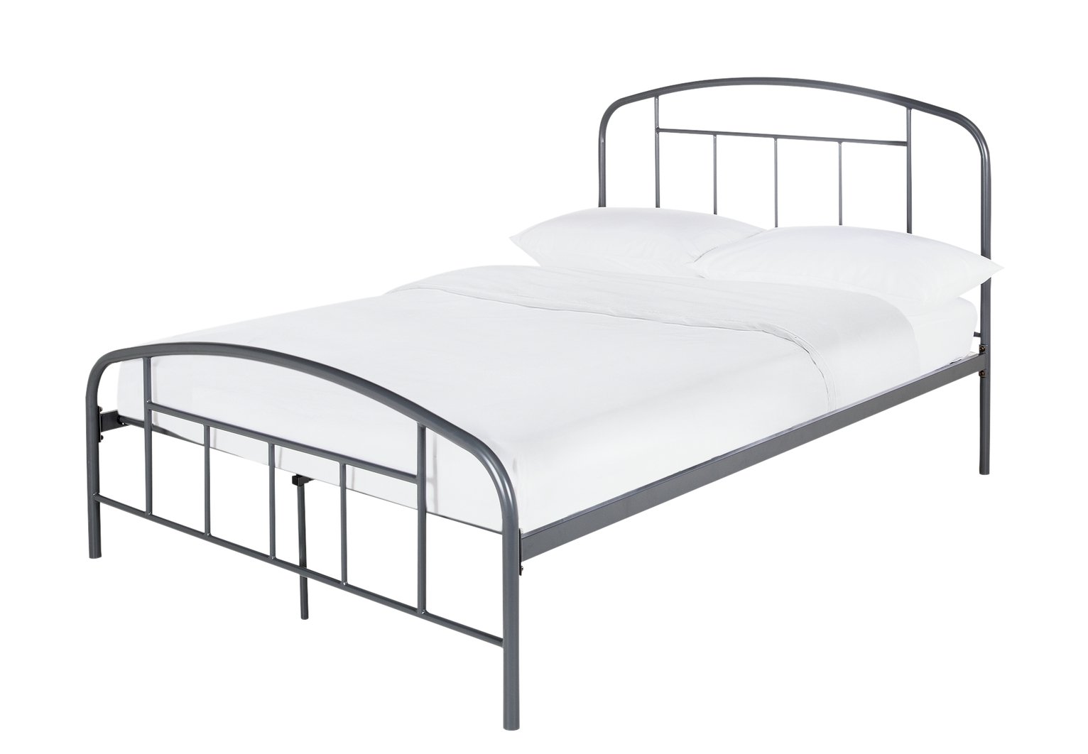 Habitat Pippa Small Double Metal Bed Frame - Dark Grey