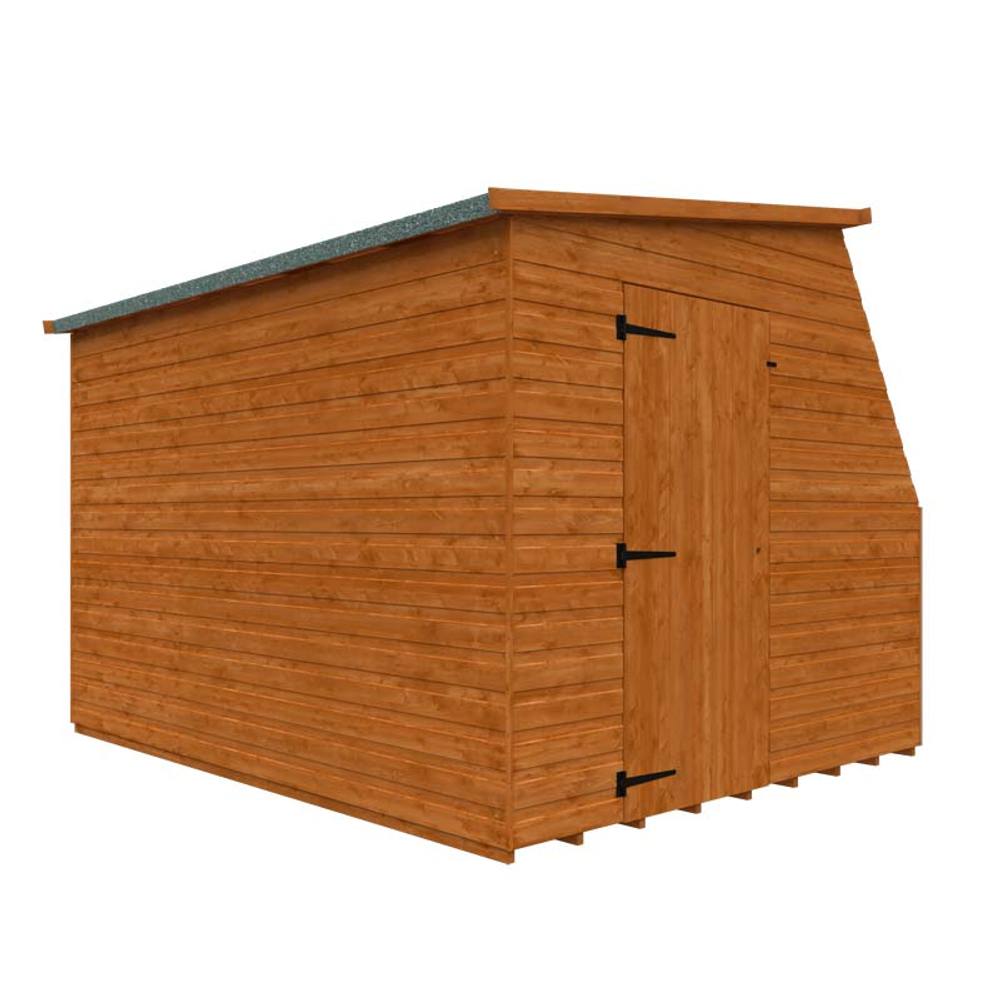Buttercup Farm 10x8 Jewel Potting Shed 12mm Shed - L295 x W235 x H217 cm in Burnt Orange 2