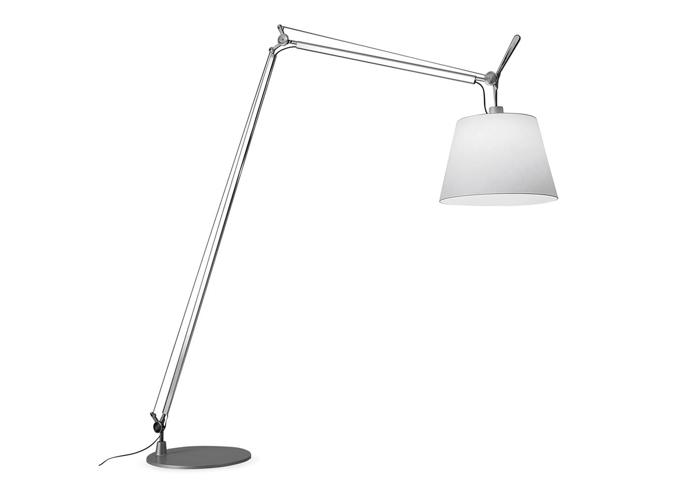 Artemide Tolomeo Maxi Floor Lamp Aluminium