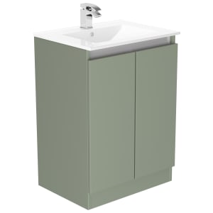 Newland Sage Green Basin Floorstanding Unit - 600mm