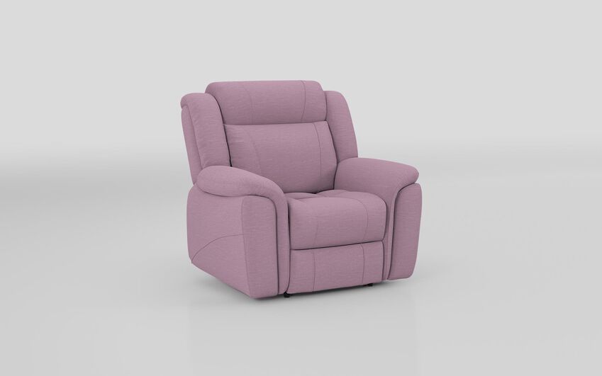 Purple Fabric Elland Armchair
