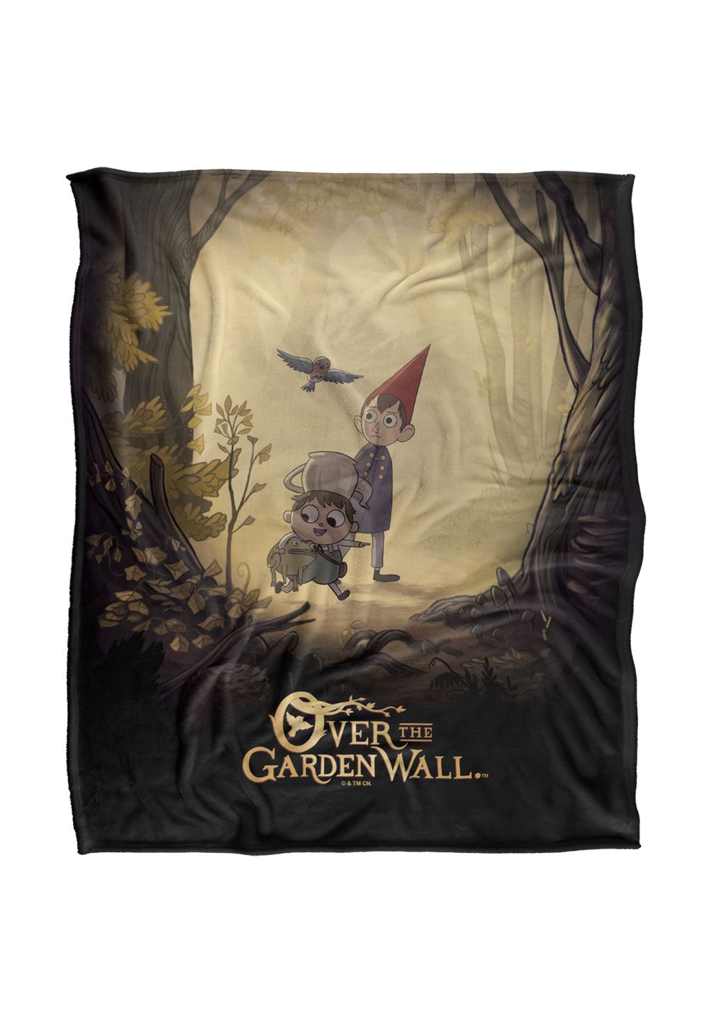 Cartoon Network Over The Garden Wall Poster Silky Touch Super Soft Throw Blanket 152 X 127 cm in White