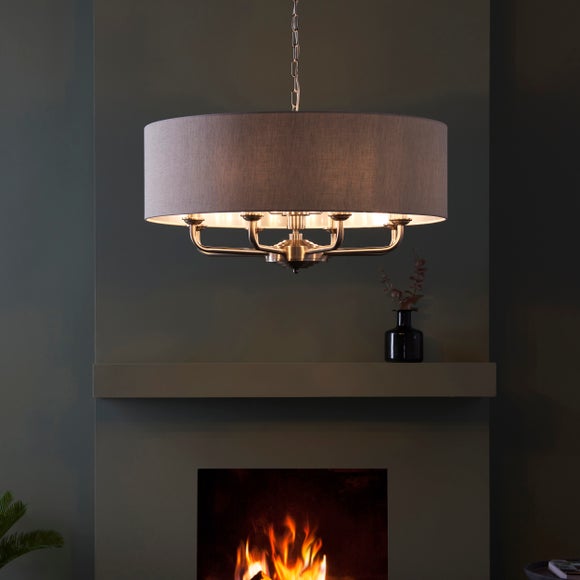 Vogue Sandringham Mid Century 8 Light Adjustable Pendant Light