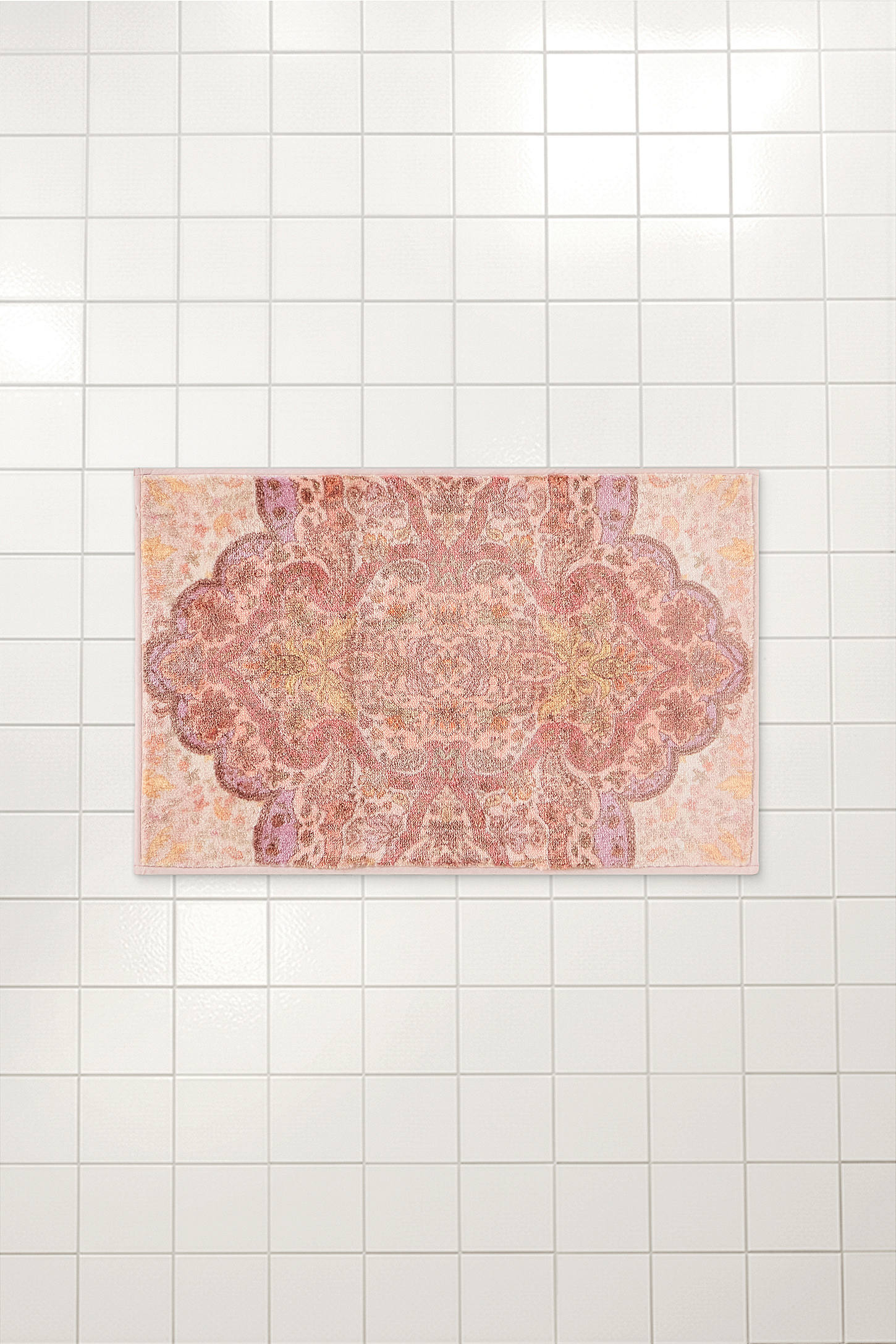 Saffron Bath Mat - Pink