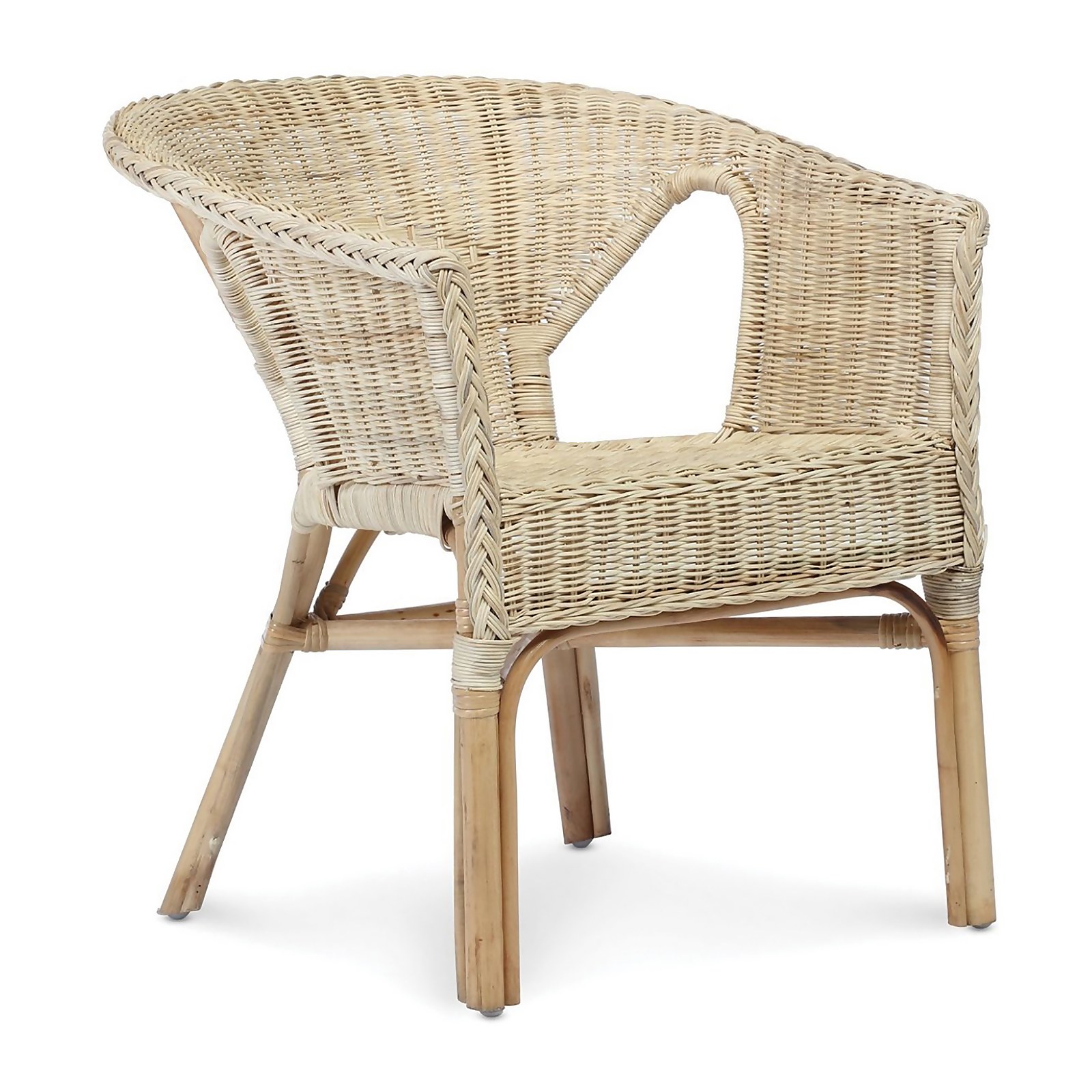 Wicker Loom Chairs in Natural
