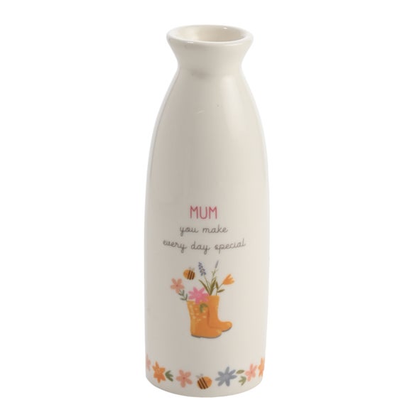 The Cottage Garden Mum Ceramic Stem Vase