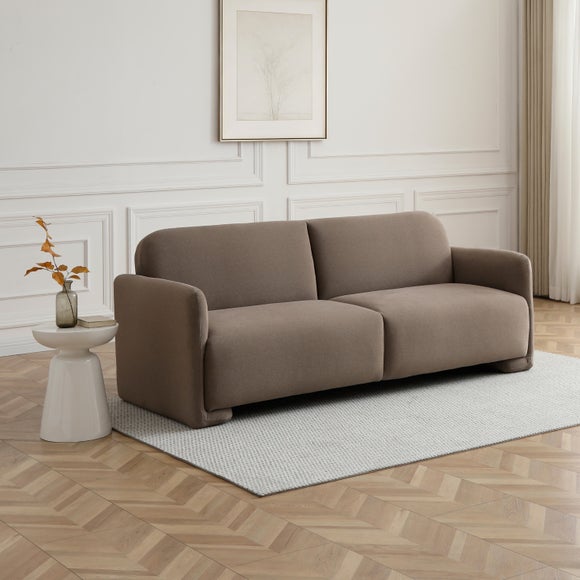 Miko Velvet 3 Seater Clic Clac Single Sofa Bed