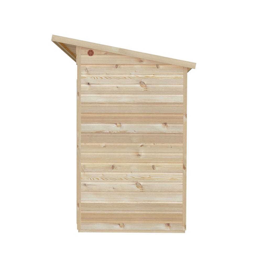 Shires Lela 8x4 Summerhouse - L125.8 x W238 x H229.9 cm in Light Brown 5