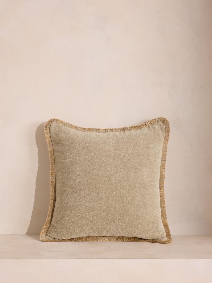 Orlaine Square Cushion, Stone