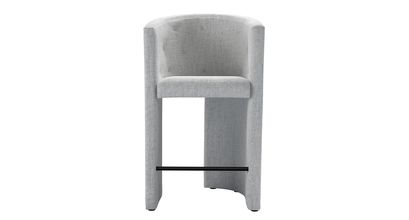 Coco Bar Stool in Koala Chelsea Linen - sofa.com