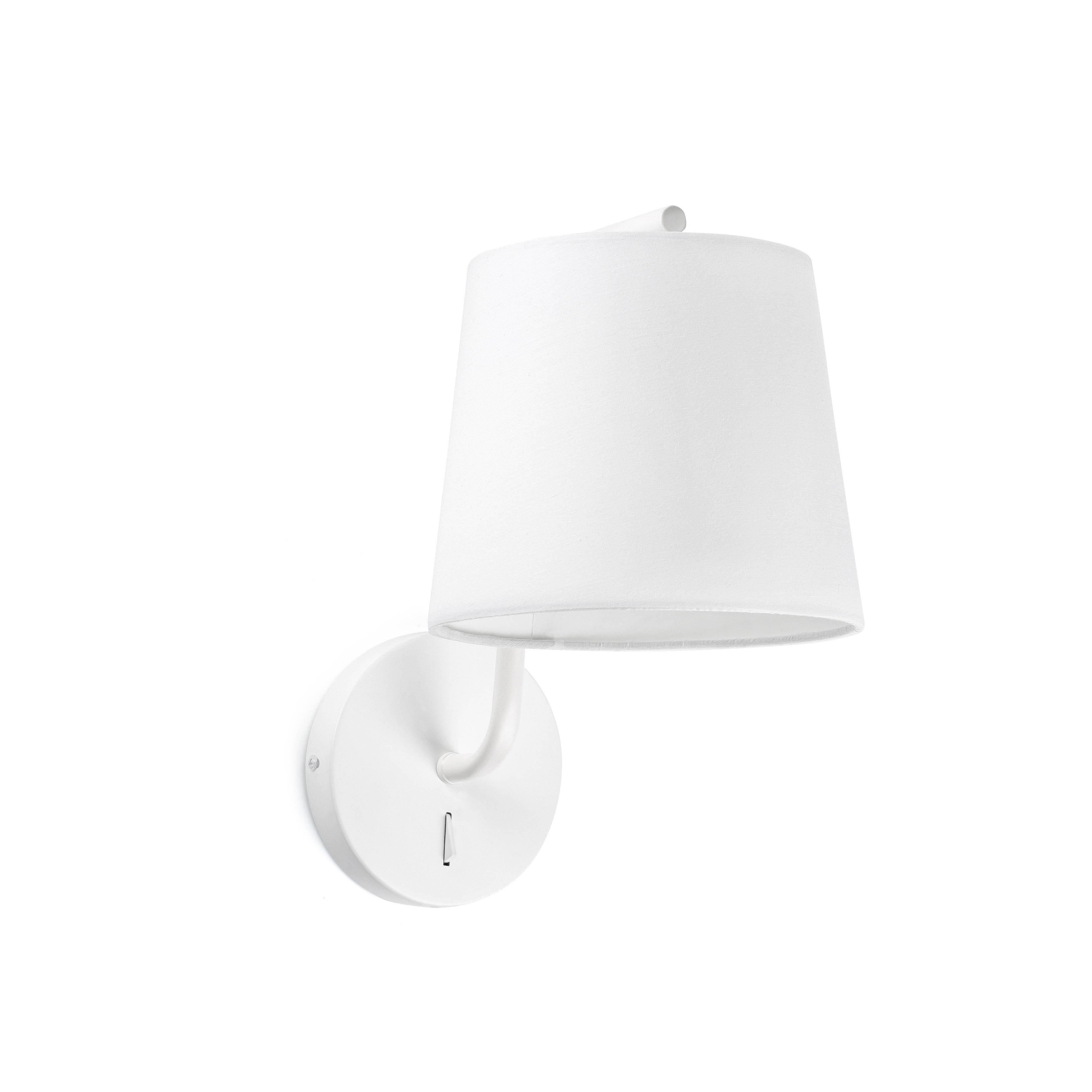 Netlighting Berni 1 Light Indoor Wall Lamp White E27
