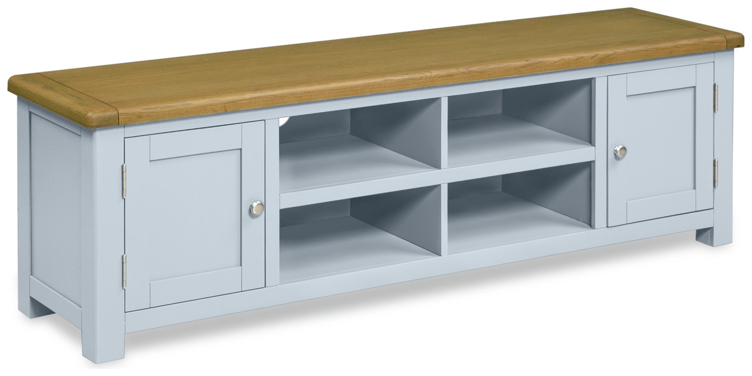 Habitat Kent 2 Door TV Unit - Light Grey