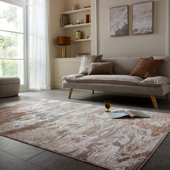 Enzo Abstract Ombre Rug