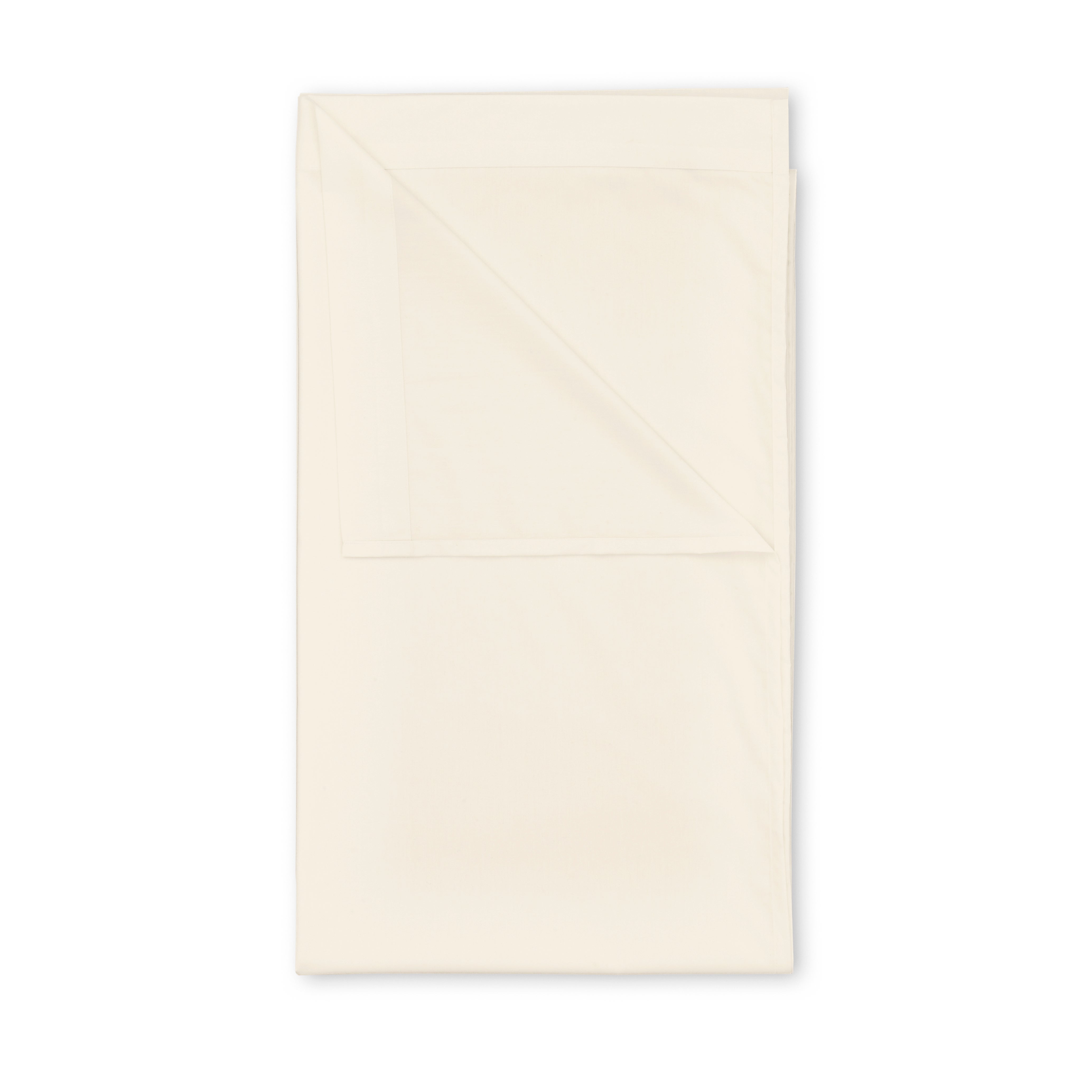 Pure Cotton Flat Sheet White Sand