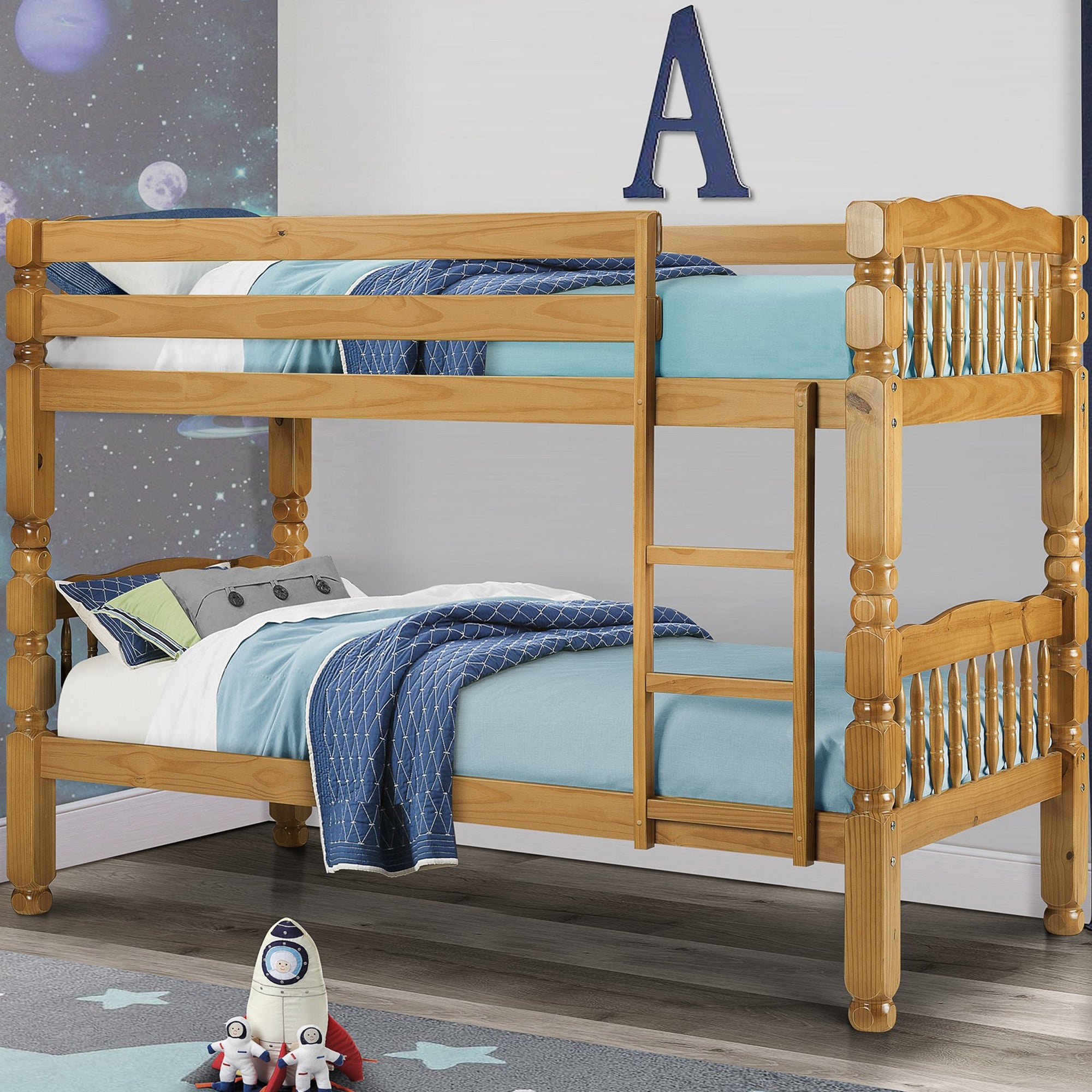 Chunky Bunk Bed Brown