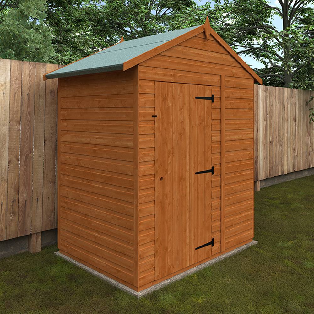 Buttercup Farm 4x6 Flex Apex Windowless 12mm Flex - L123.8 x W175 x H213.5 cm in Burnt Orange 2