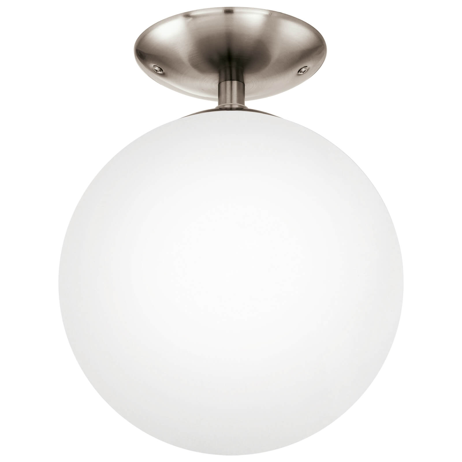 Eglo Rondo Flush Light - Satin Nickel