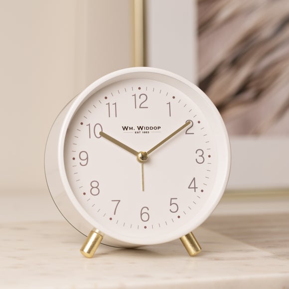 Hometime Light & Snooze Alarm Clock with Metal Feet