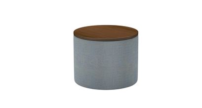 Ringo Storage Drum in Buttermere Baylee Viscose Linen - sofa.com