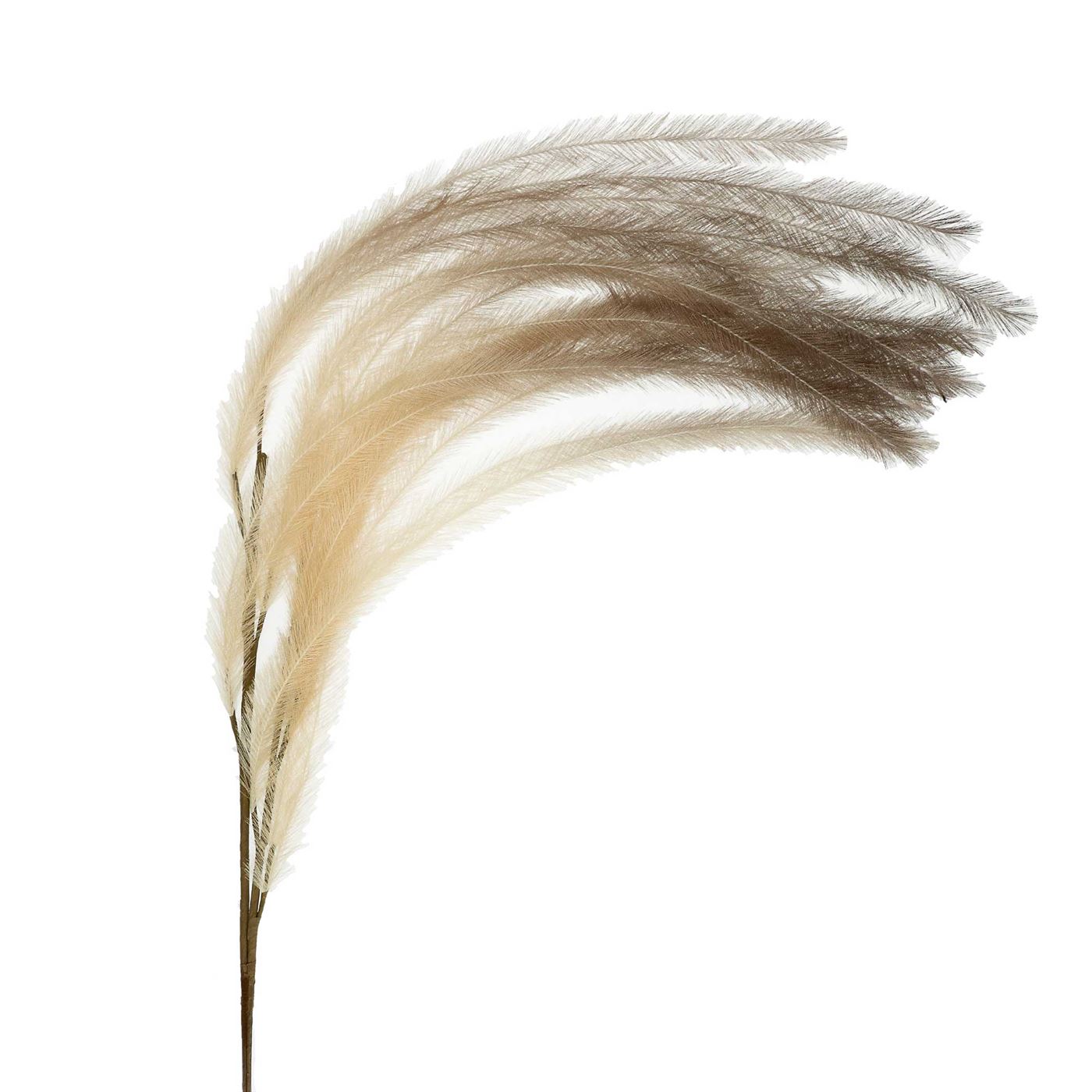 Faux Feather Plume, Sand
