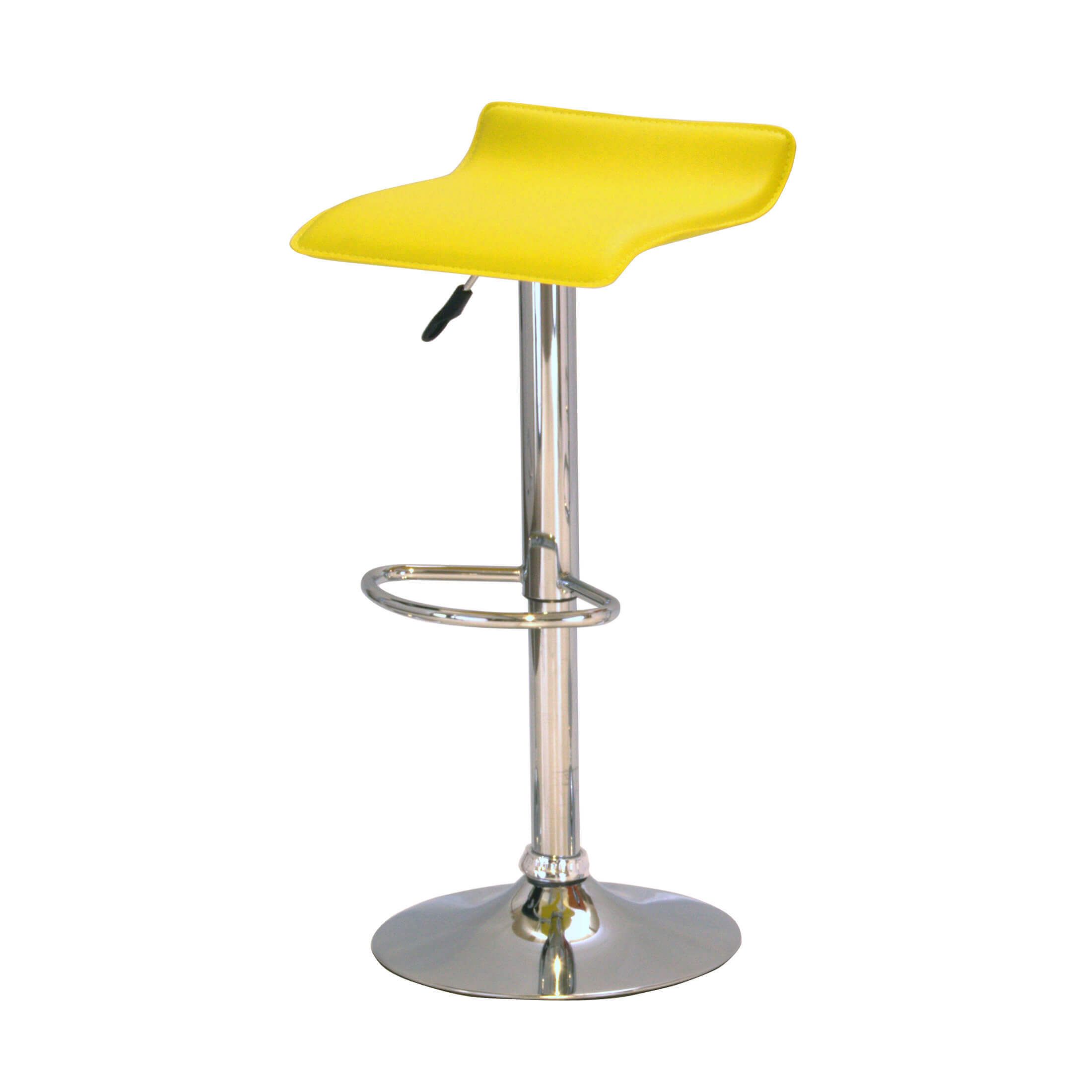netfurniture Garpon Bar Stool Yellow (Sold in Pairs)