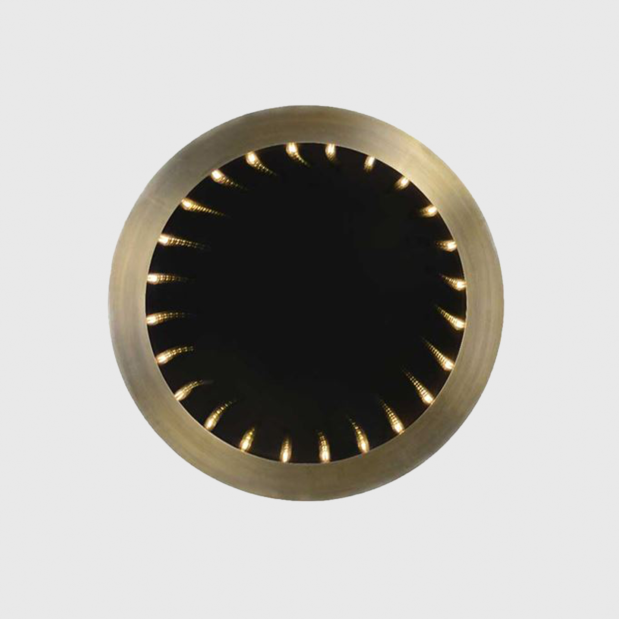 Timothy Oulton Inception Round Medium Mirror, Round Metal | Barker & Stonehouse