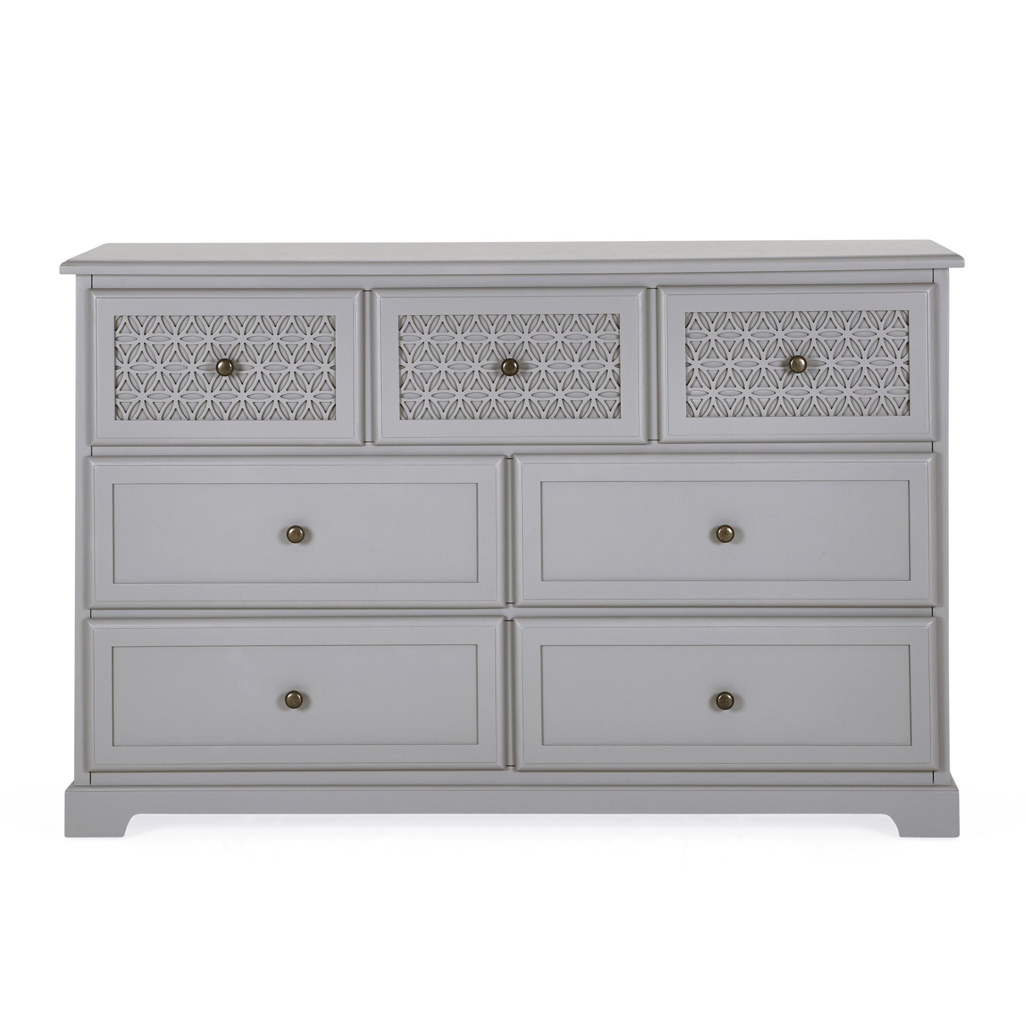 Carys 7 Drawer Chest Grey