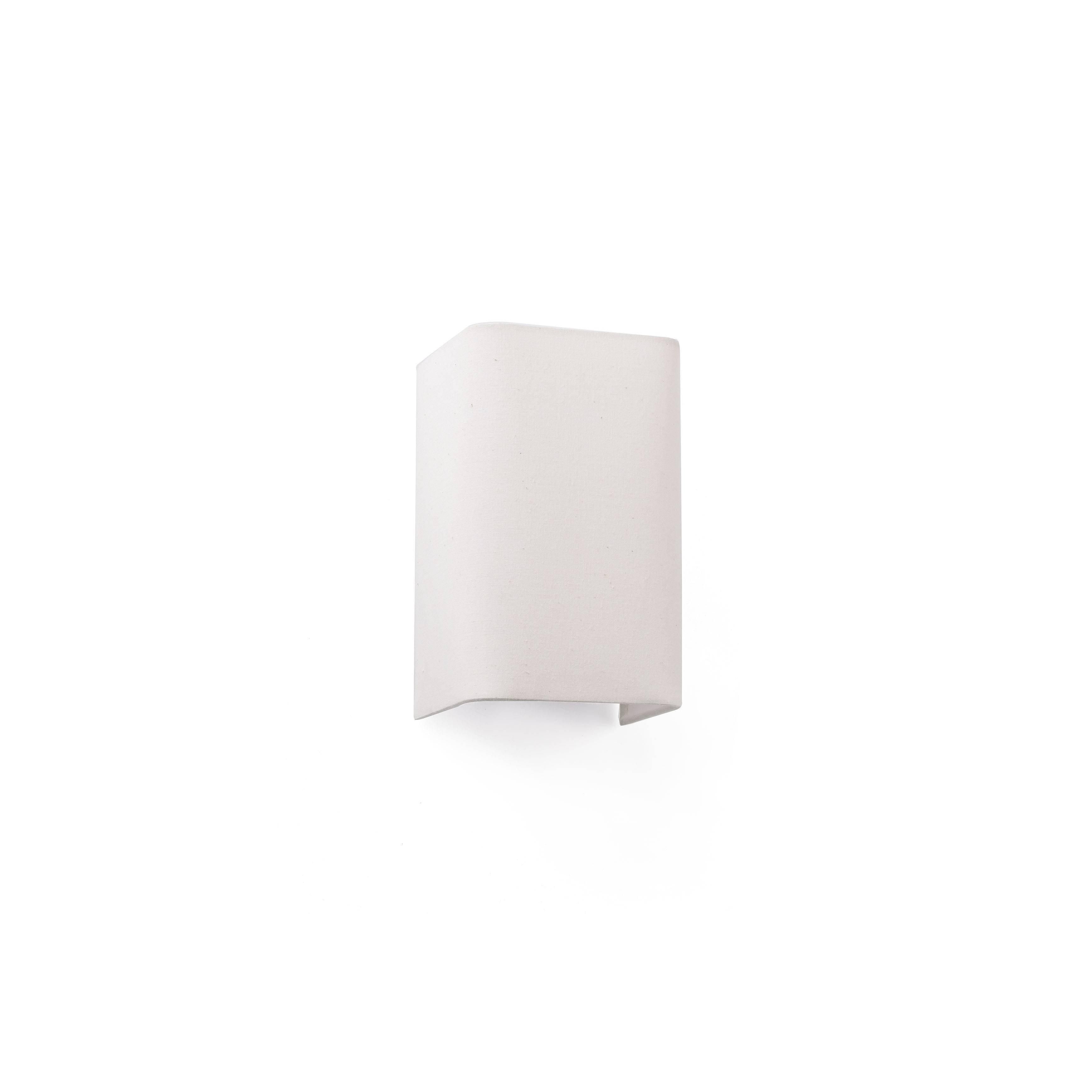 Netlighting Cotton Beige Square Wall Light 200x 125x 105 1x E27