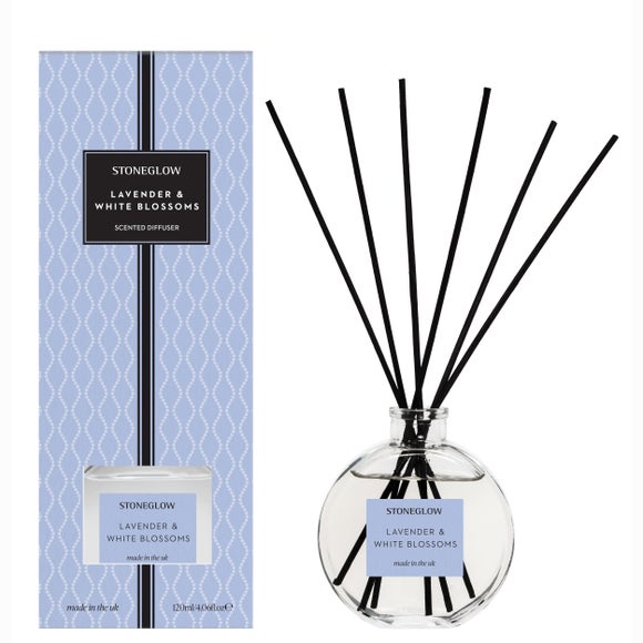 Stoneglow Signature Collection Lavender & White Blossom Diffuser