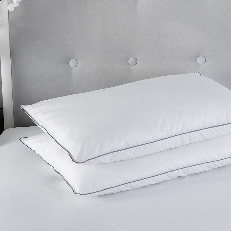 Snug City Microfibre Pillow Pair Feels Like Down Luxury Premium Soft Touch in White