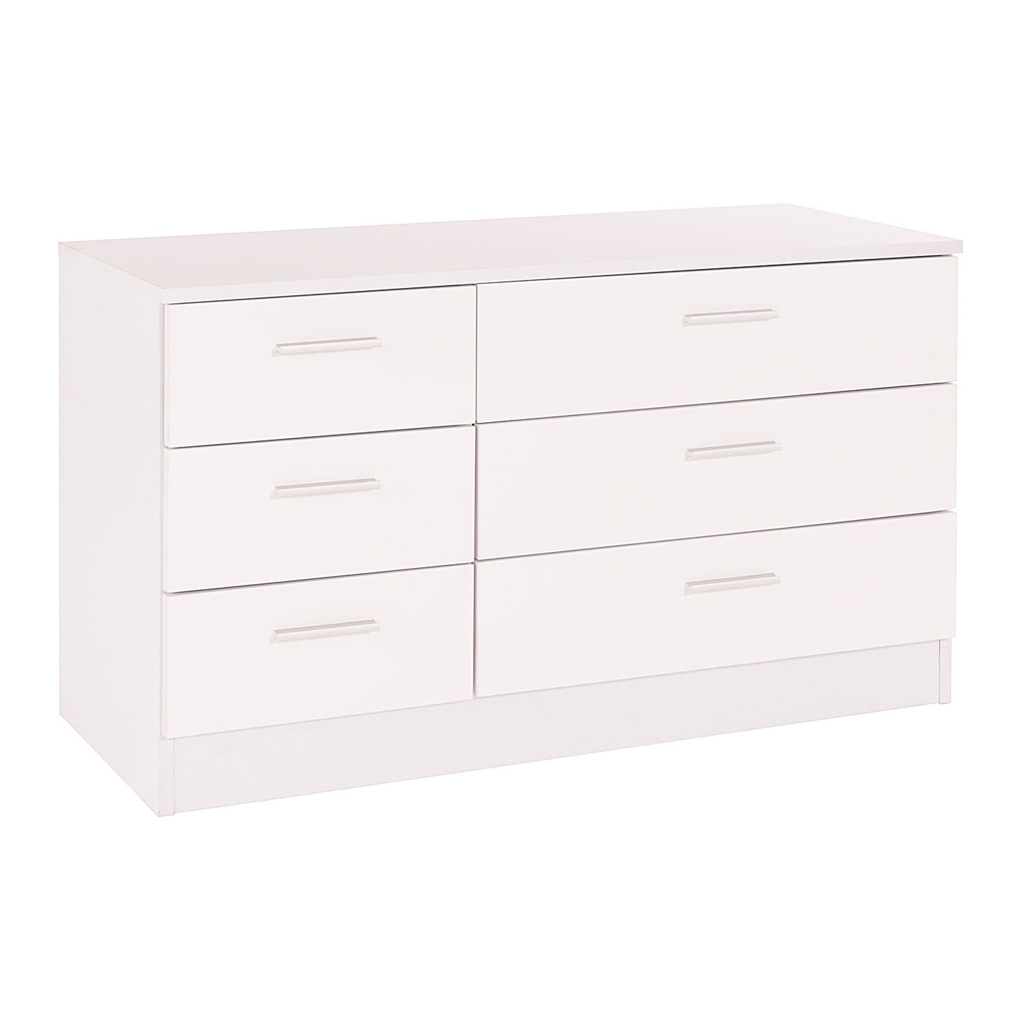 Ottawa White 6 Drawer Chest White