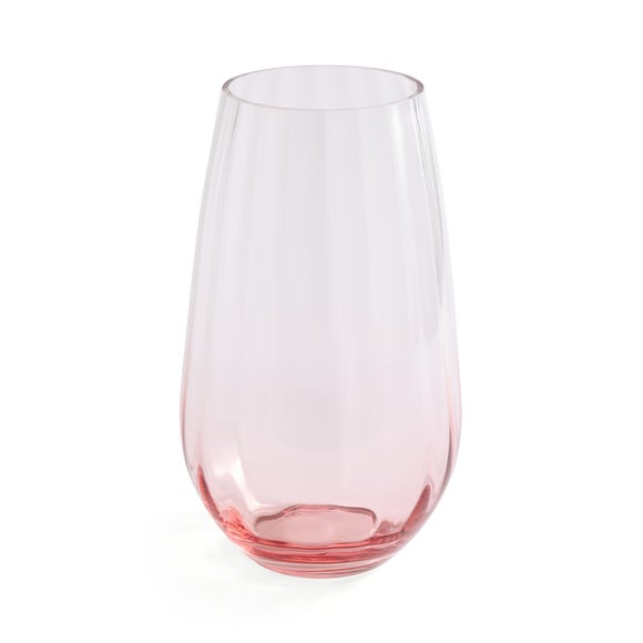 Tinted Curved Glass Vase 3