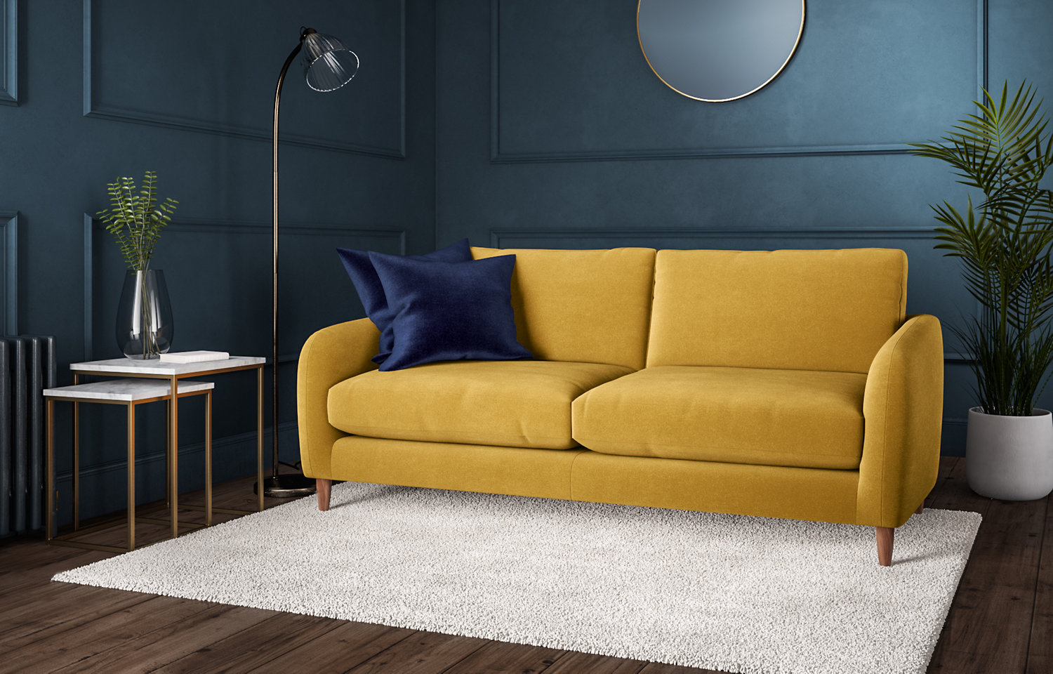 M&S Mia Large 3 Seater Sofa
