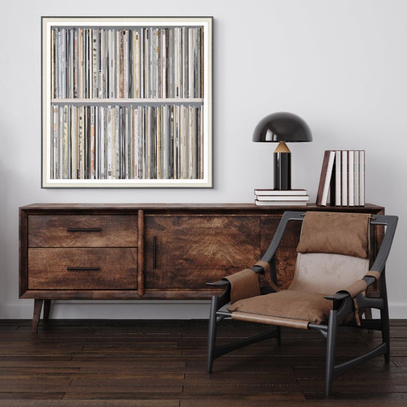 Through the Decades Framed Print