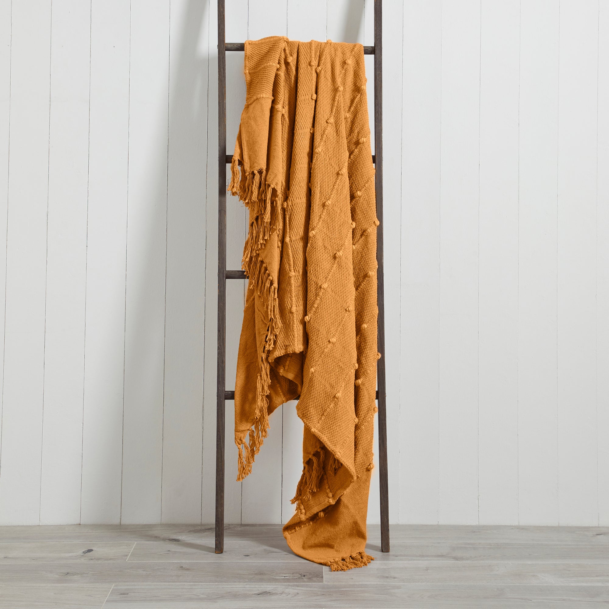 Motti 140cm x 180cm Throw Yellow