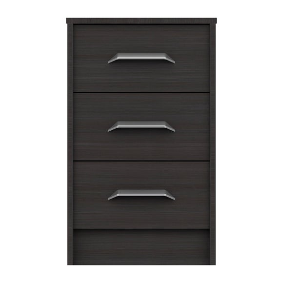 Florine 3 Drawer Bedside Table