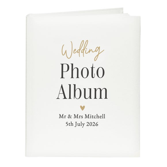 Personalised Traditional Wedding Photo Album 3