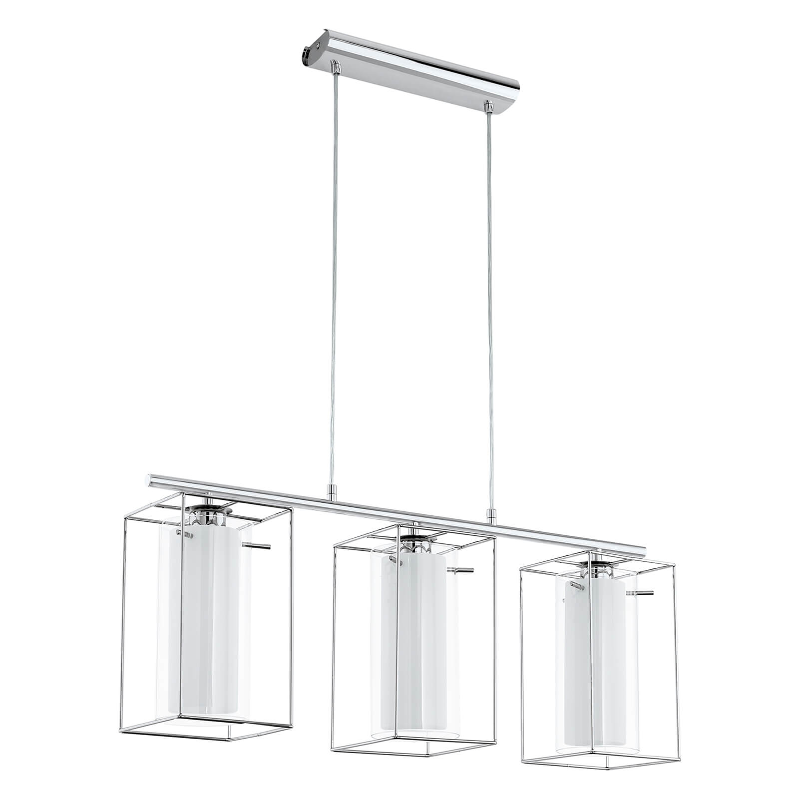 Eglo Loncino 1 (3 Light) Pendant Light - Chrome